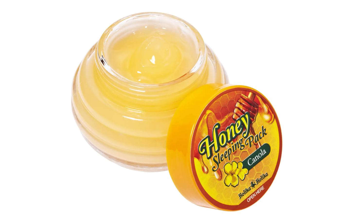 Honey Sleeping Pack Canola de Holika Holika