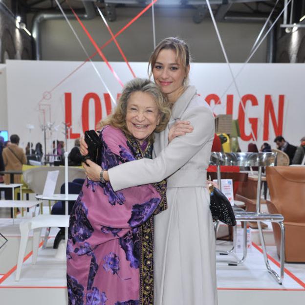 Beatrice Borromeo, mujer de Pierree Casiraghi, con su abuela la condesa Marta Marzotto