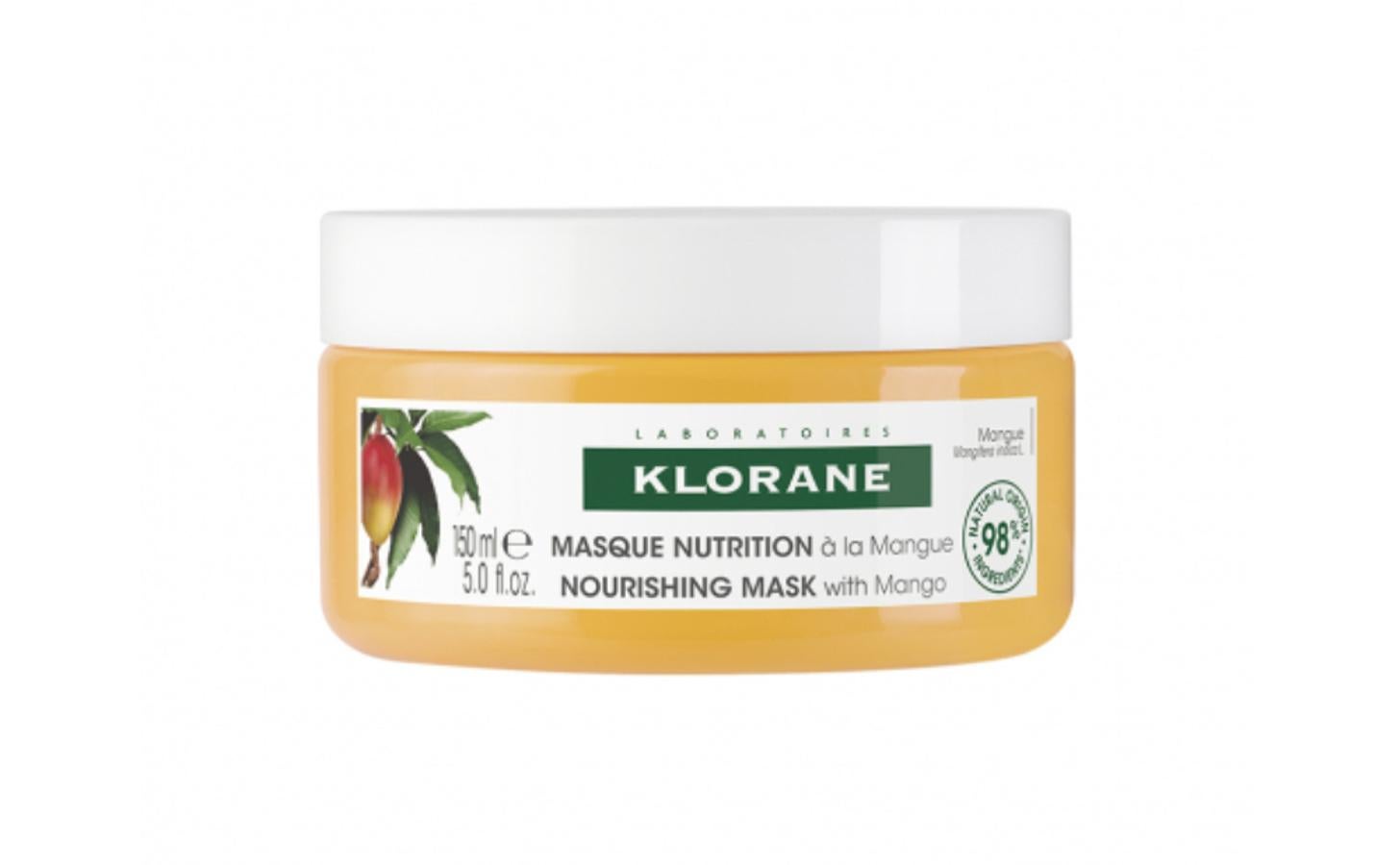 Mascarilla nutritiva a la manteca de mango de Klorane