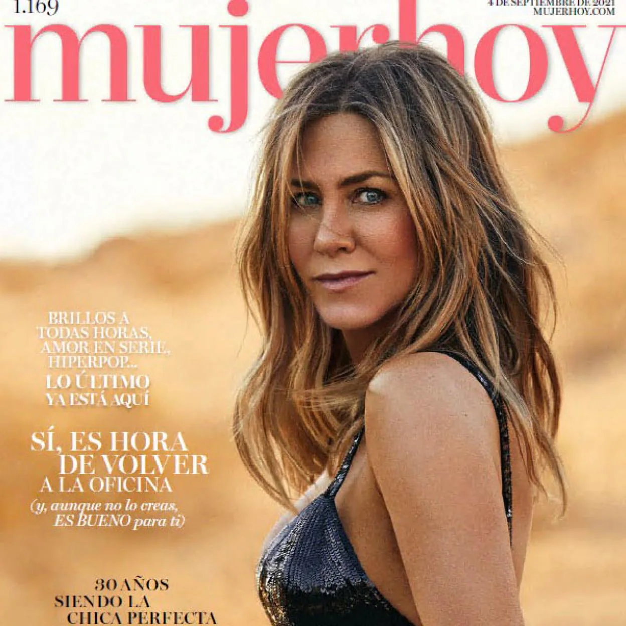 En portada: Jennifer Aniston, chica perfecta y una de las actrices famosas y mejor pagadas del planeta | Mujer Hoy
