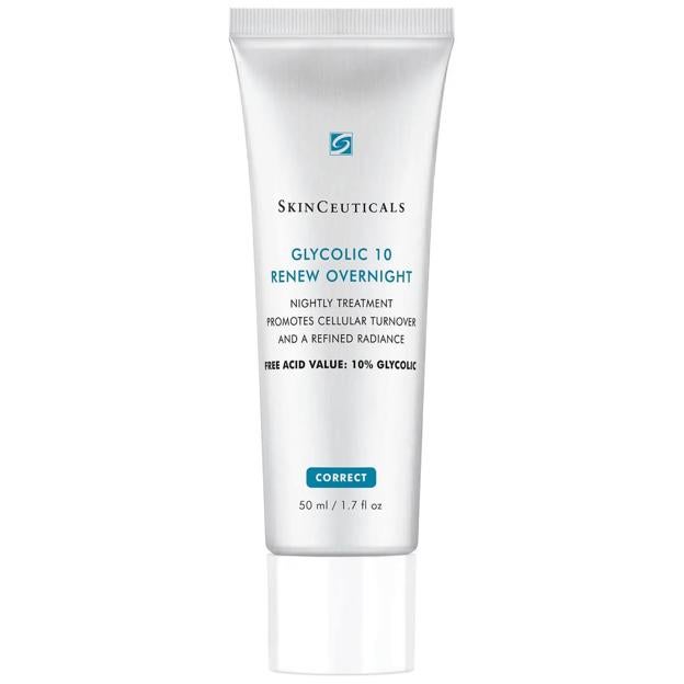 Crema correctora de noche Glycolic 10 Renew de SkinCeuticals. 90,45 euros