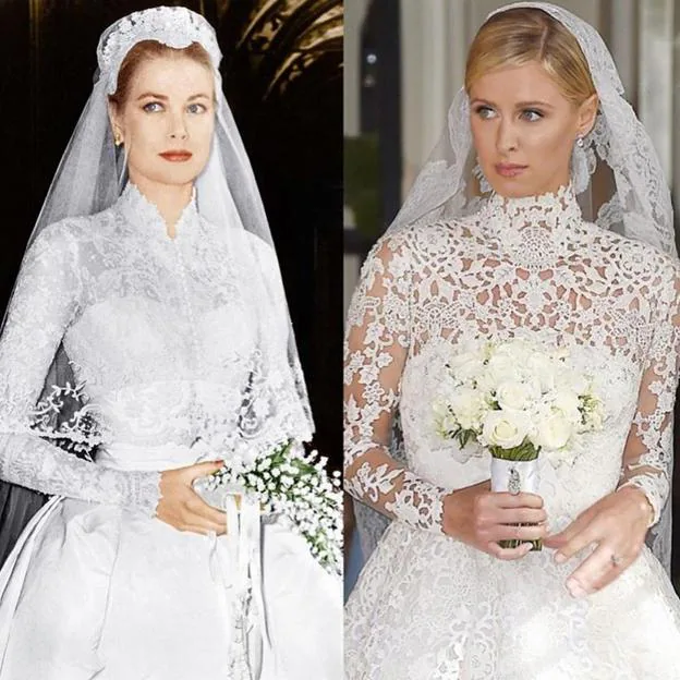 Se cumplen 66 años de la boda en la que Grace Kelly lució el vestido de  novia más copiado de la historia (hasta Marie-Chantal Miller lo uso de  inspiración) | Mujer Hoy