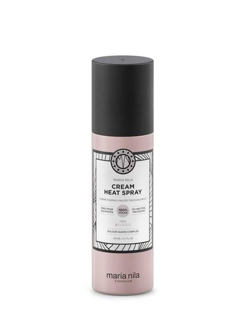 Cream Heat Spray proporciona un brillo sutil a tu melena