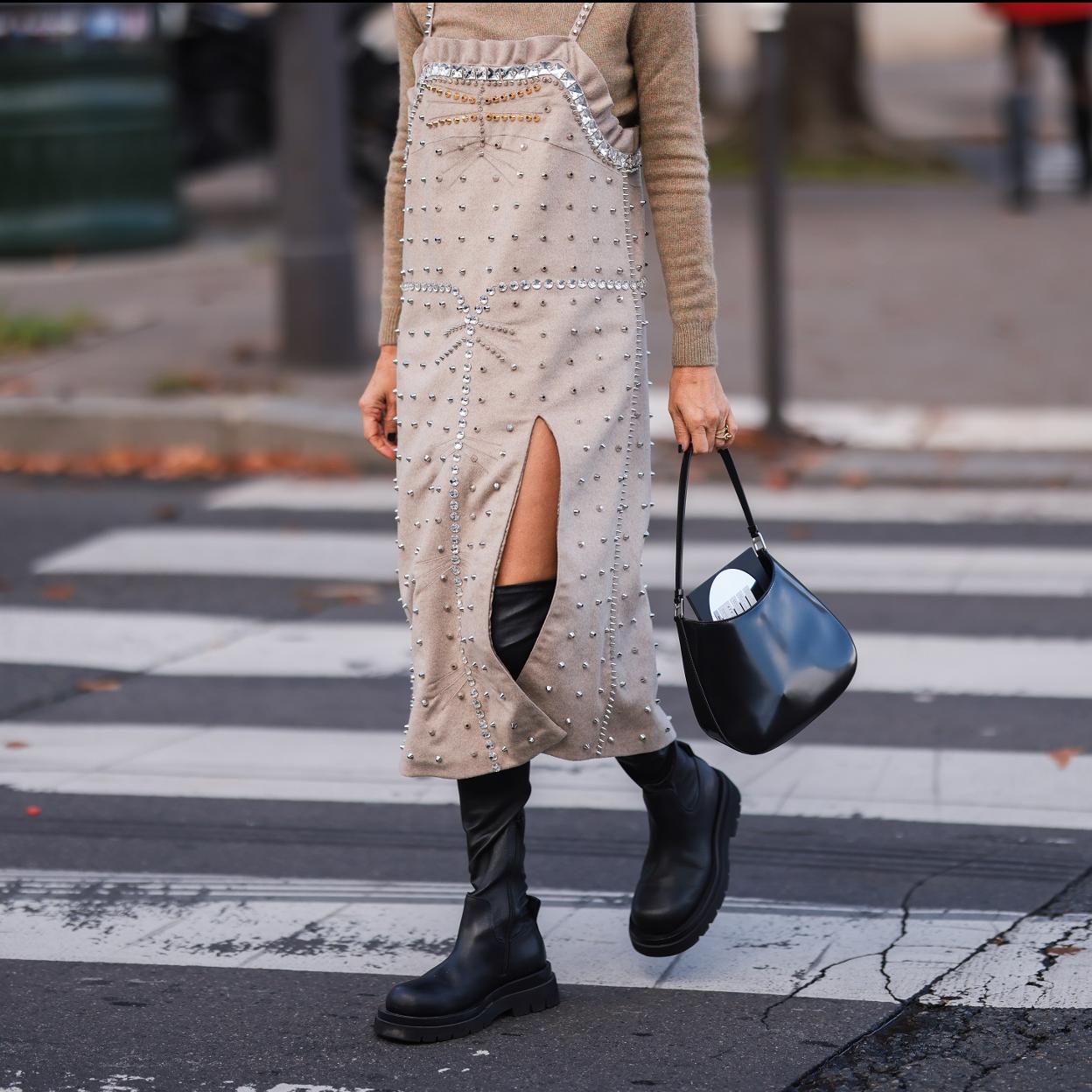 Botas altas de suela plana, el calzado cómodo que combina con todo está en H&M en tres diferentes | Mujer Hoy