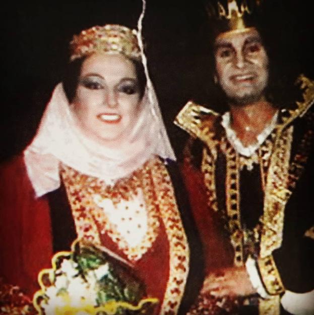 Stefano Palatchi junto a Montserrat Caballé