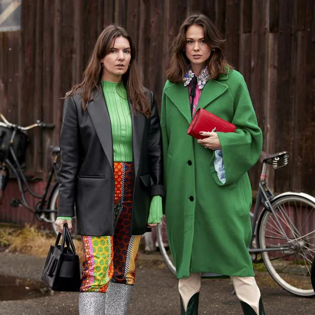 Los abrigos verdes son tendencia y cuatro para conseguir looks y a la | Mujer Hoy