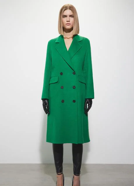 Los abrigos verdes son tendencia y cuatro para conseguir looks y a la | Mujer Hoy