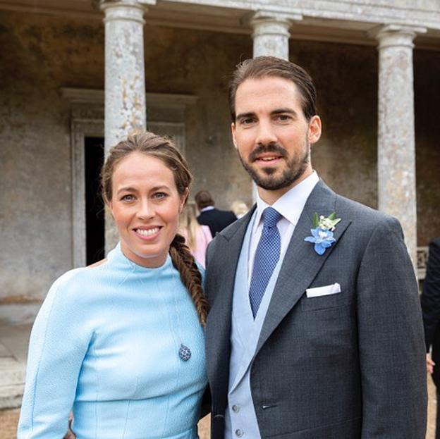 Este saánado Nina Flohr y Philippos de Grecia se han casado en Atenas