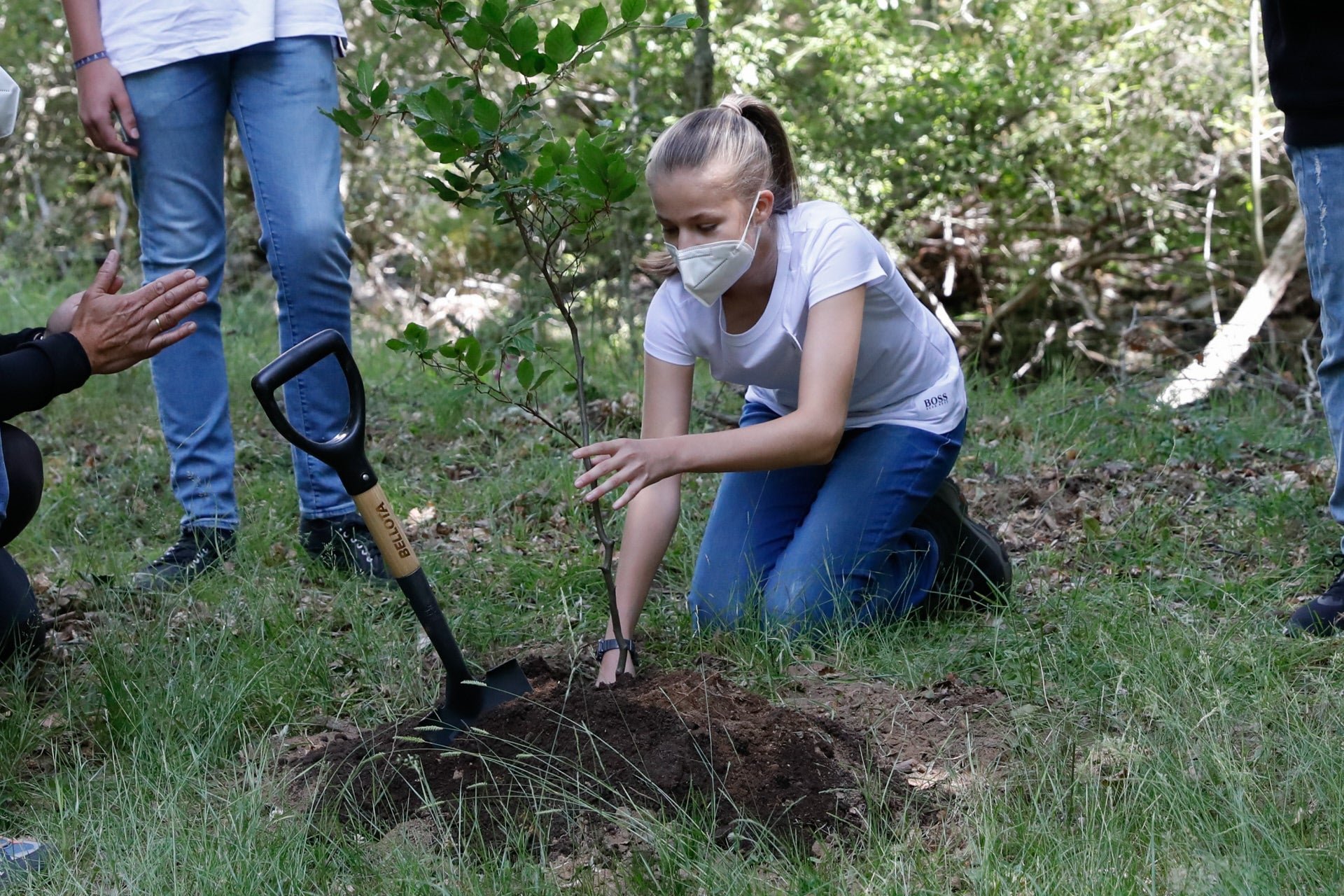 Las fotos más tiernas de la Princesa Leonor: labor social