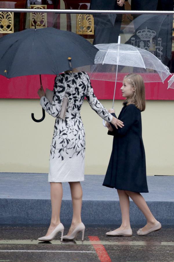 Las fotos más tiernas de la Princesa Leonor: Día de la Hispanidad 2016