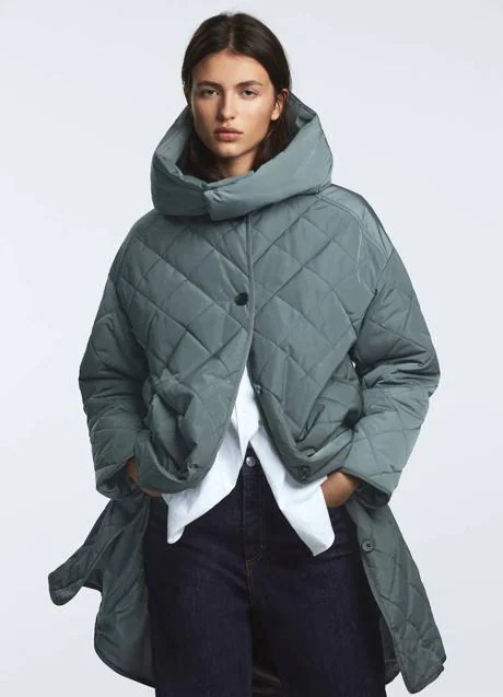 Los abrigos acolchados largos más prácticos y calentitos en rebajas para ir estilosa llueva, o truene | Mujer Hoy