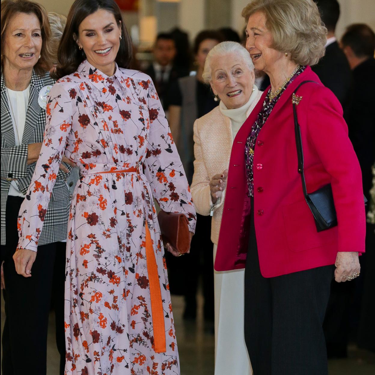 Qué significa que la Reina Letizia use los vestidos antiguos más  impresionantes de la Reina Sofía | Mujer Hoy