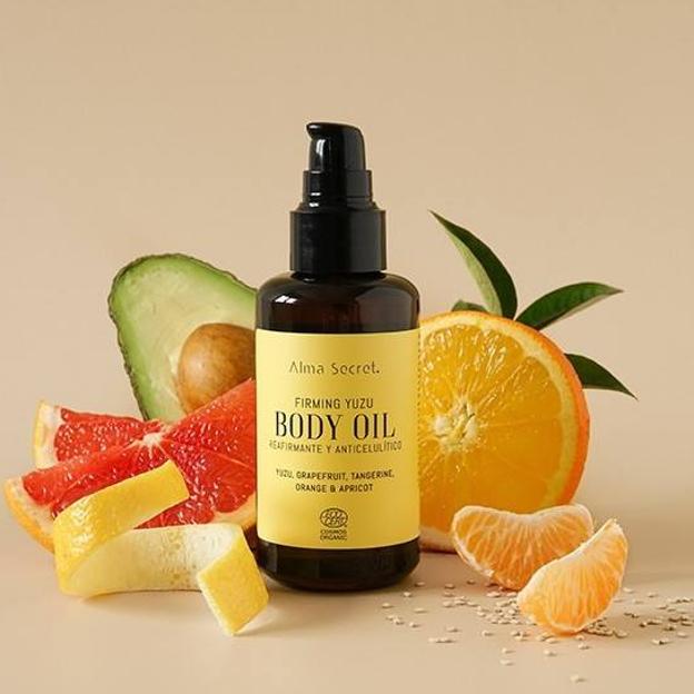 Firming Yuzu Body Oil nutre la piel y mejora su elasticidad