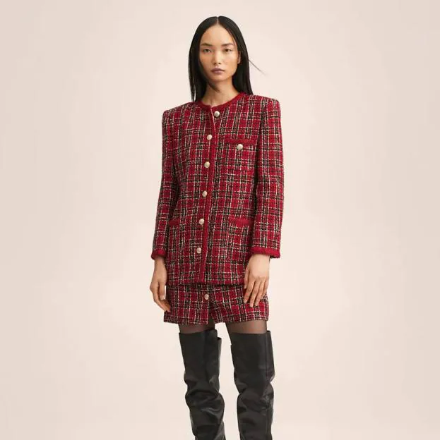 Desconfianza Ordinario lona Mango tiene los conjuntos de tweed elegantes que solucionan tus looks de  forma fácil y seguirás llevando en primavera | Mujer Hoy