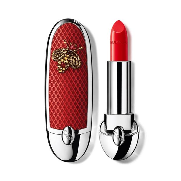 Rouge G Legendary Bee Edición Limitada Prestige. Carcasa Doble Espejo y Recarga De Barra De Labios - N°214 Satin. (250 euros).