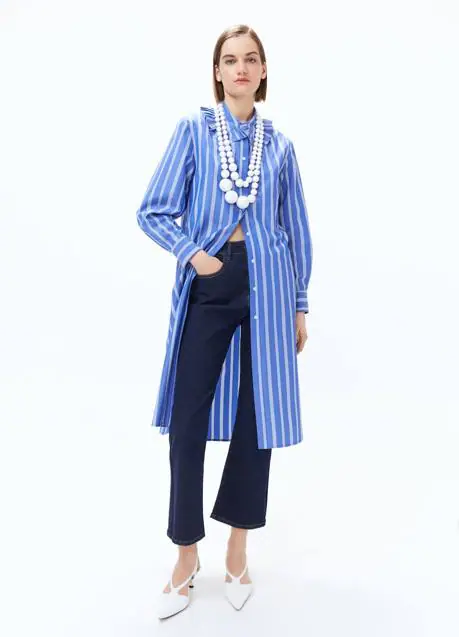 Esta camisa larga de Sfera que se puede usar también como vestido es la  prenda multifunción que necesitas para tus looks de oficina | Mujer Hoy