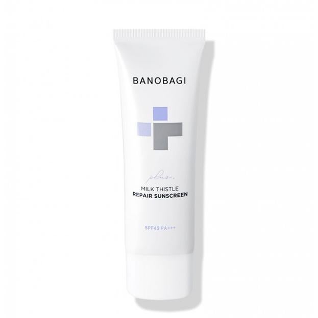 Milk thistle repair sunscreen plus de Banobagi. (24,95 euros).