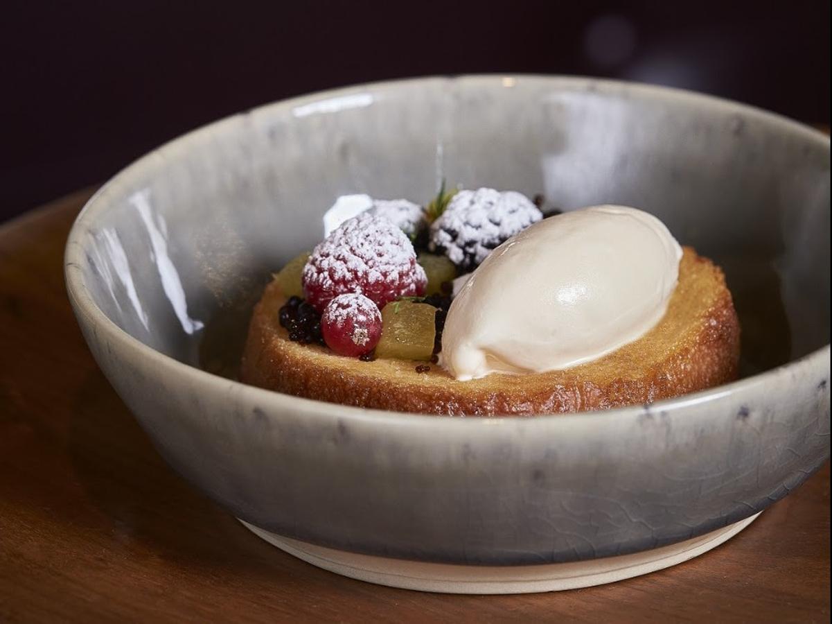 Torrijas y chocolate blanco en BiBo Madrid