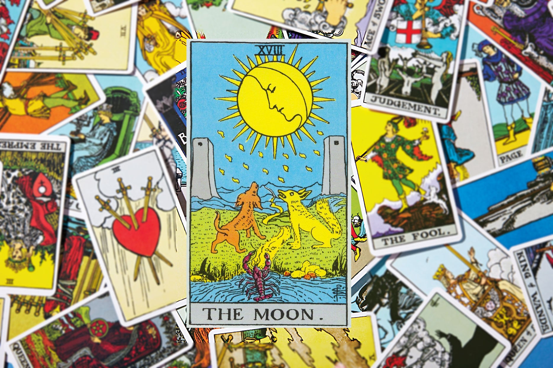 La carta del Tarot de la semana: La Luna (arcano XVIII) se alza como la causante de tu desequilibrio, pero tiene solución