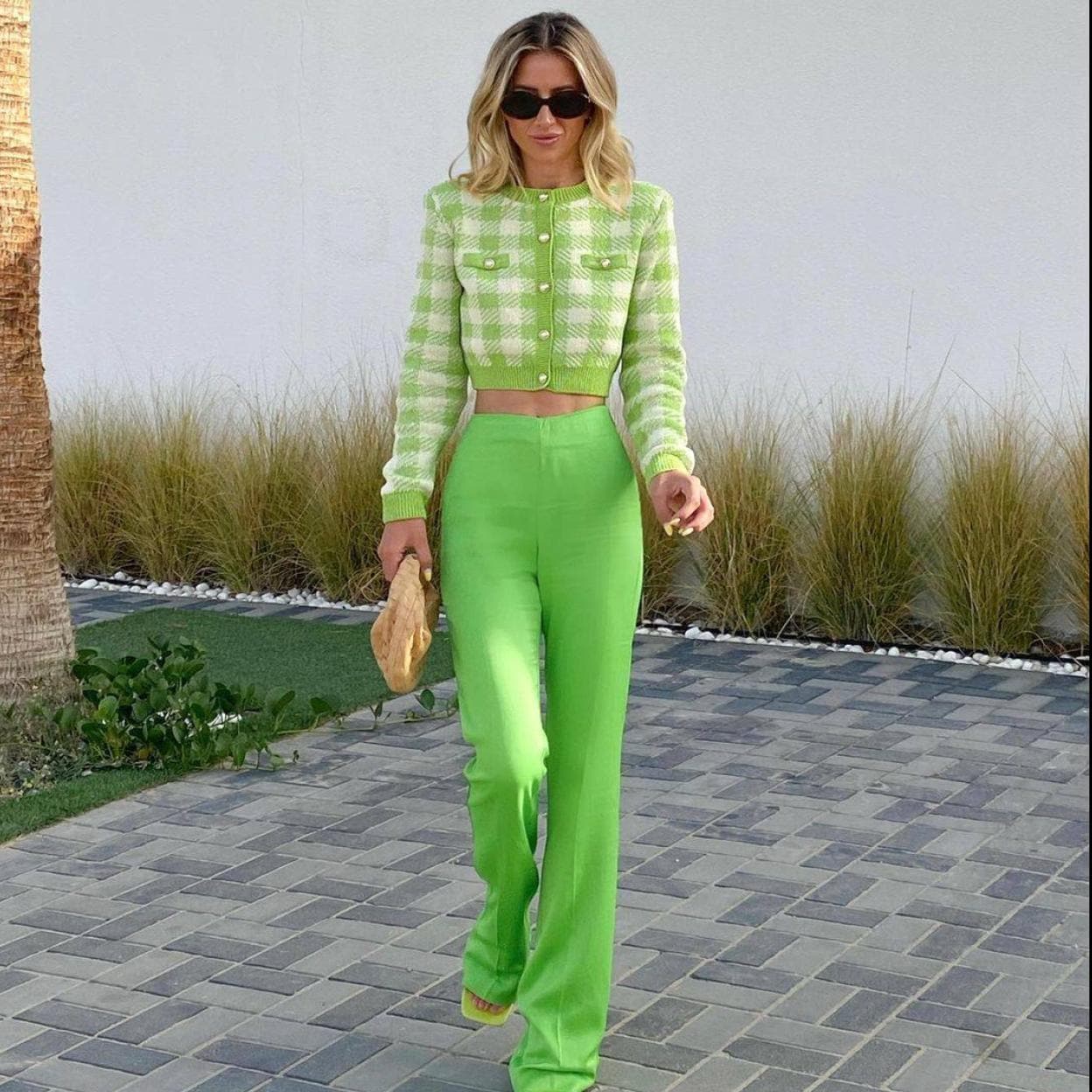 Compatible con Tremendo Gimnasio Agotado y con lista de espera: el pantalón verde es tendencia y este de  Zara es el favorito de las influencers para looks elegantes | Mujer Hoy