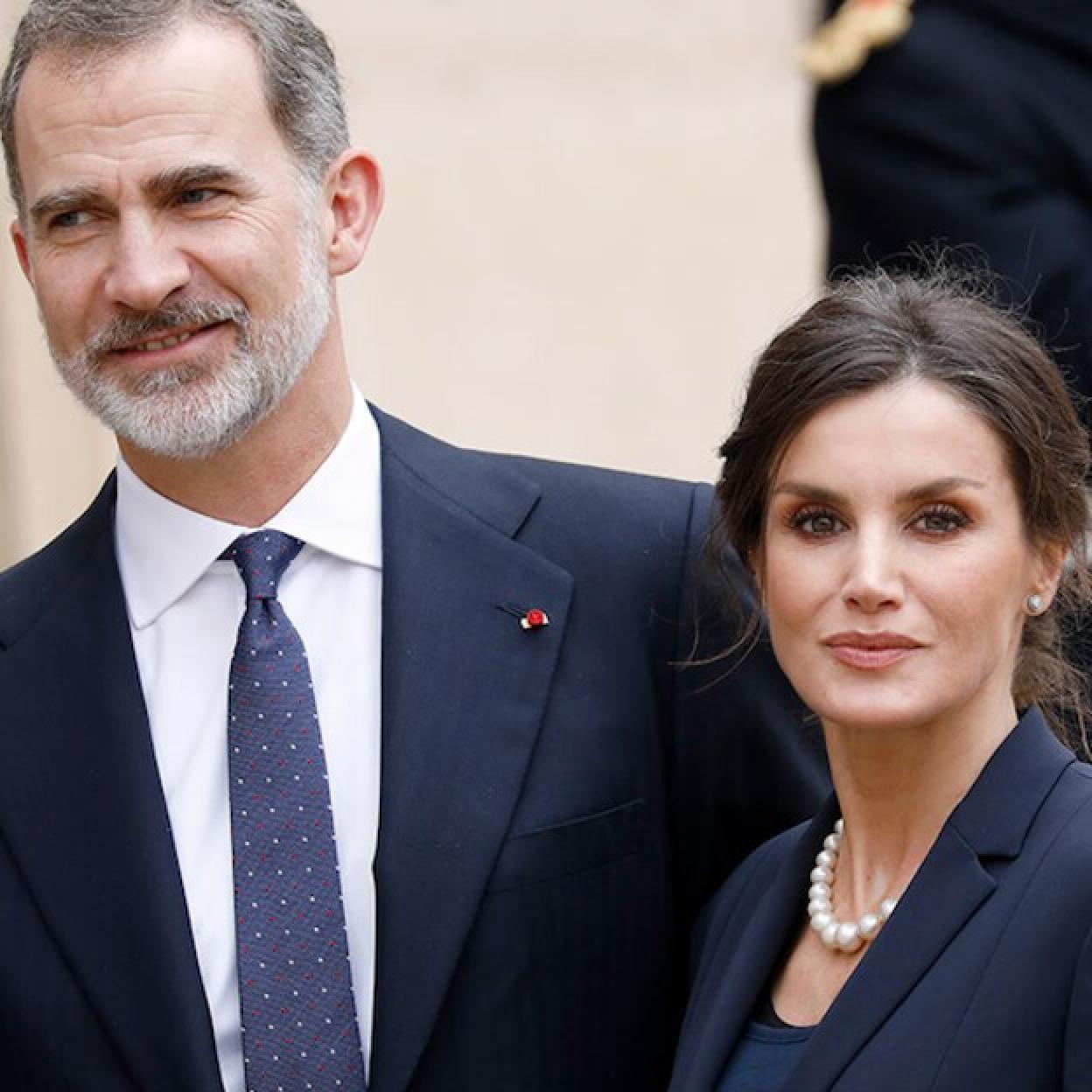 Pincha en la foto para ver los 7 años de Letizia Ortiz como Reina de España en 10 looks. /getty images