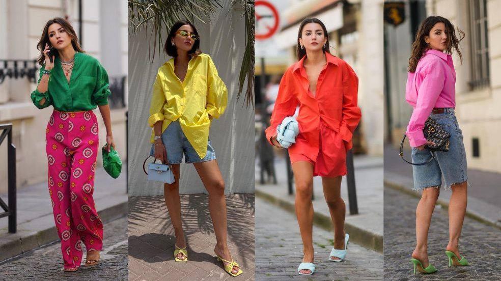 Camisas básicas de colores para ir favorecida, cómoda y estilosa cada día de la semana sin complicaciones