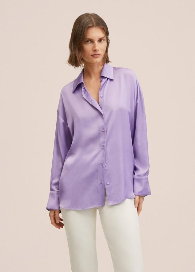 Camisas básicas de colores para primavera: