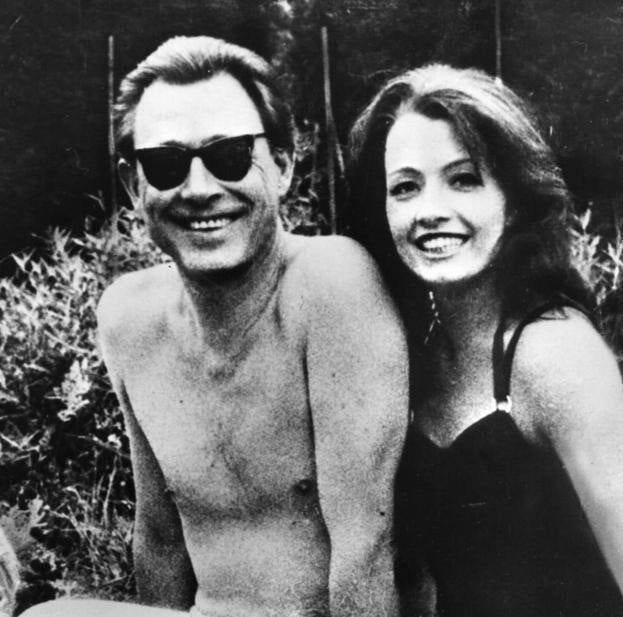 Stephen Ward y Christine Keeler