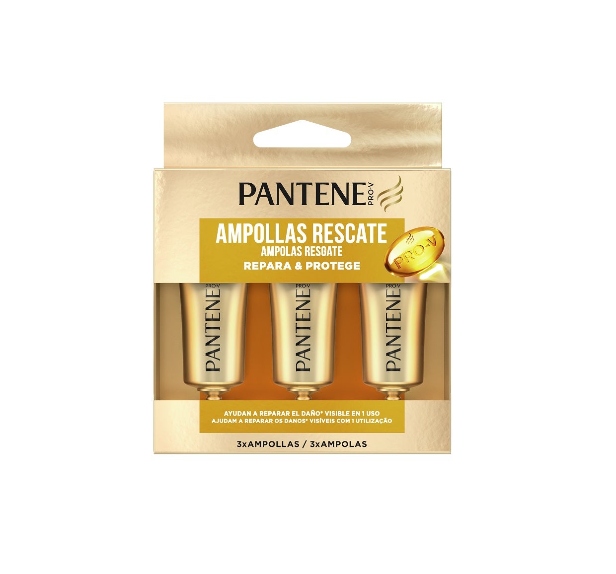 Ampollas Rescate Repara&Protege de Pantene