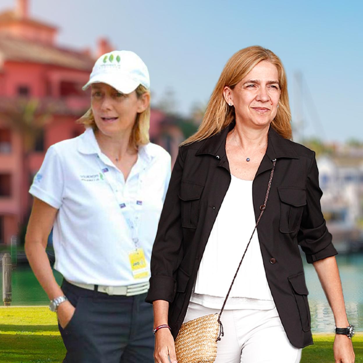 Una de las mejores amigas de la infanta Cristina es Silvia Villar-Mir, esposa de Javier López Madrid, uno de los mejores amigos del rey Felipe desde su adolescencia. /collage: Luca lópez