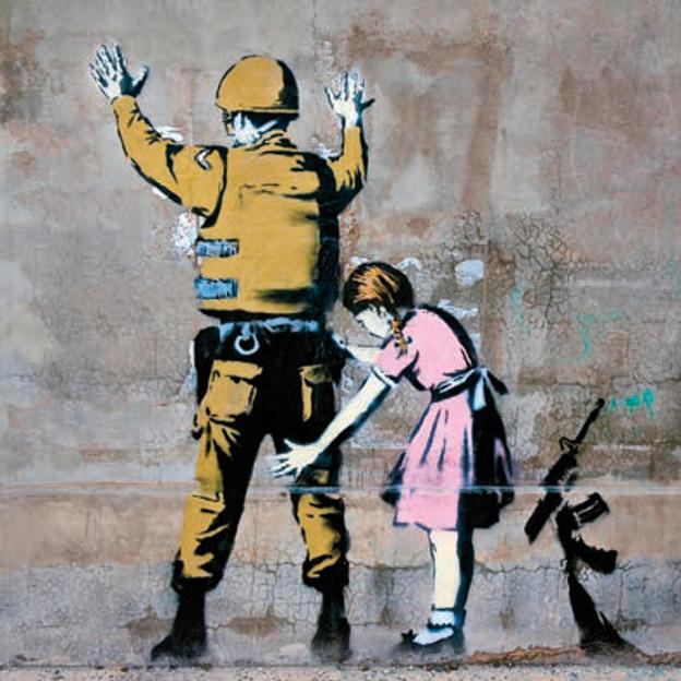 Stop and Search, obra de Bansky