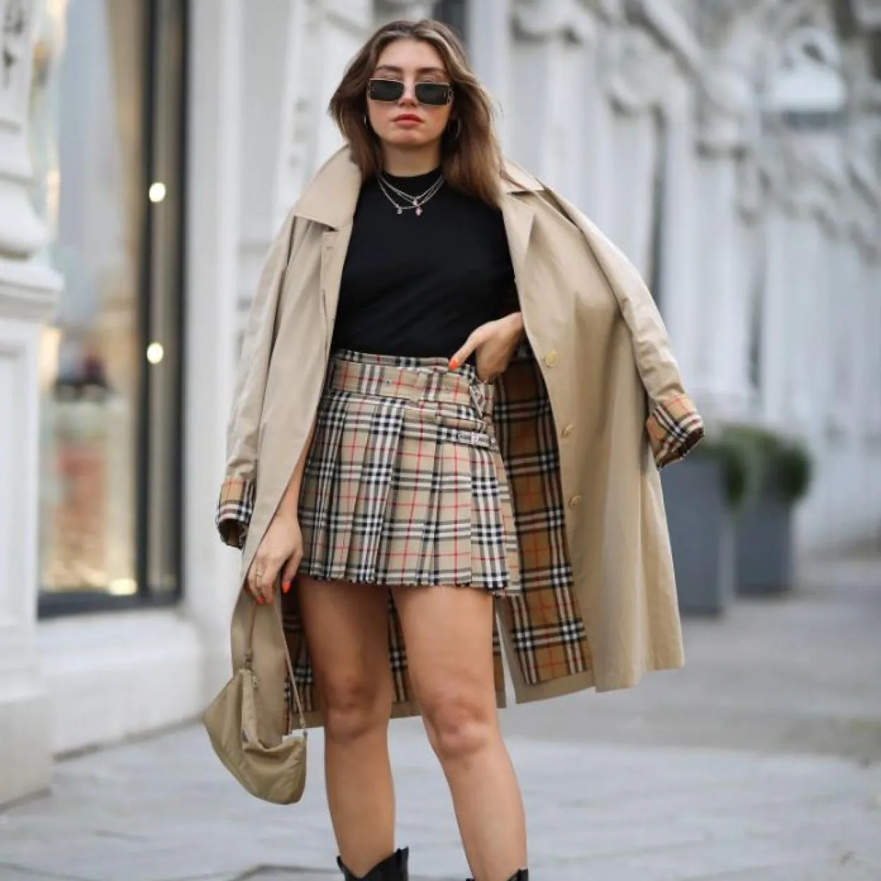 Mártir Escuchando Incomparable Faldas de tablas: la prenda en tendencia que causa sensación en el street  style | Mujer Hoy