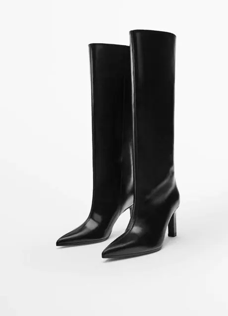 Cinco botas altas negras tacón cómodo para copiar el look de Kate Moss | Mujer Hoy