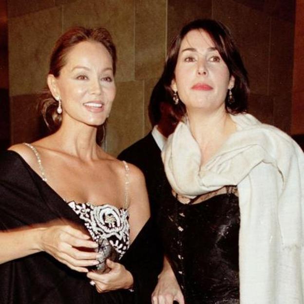 Isabel Preysler y Carmen Martínez-Bordiú.