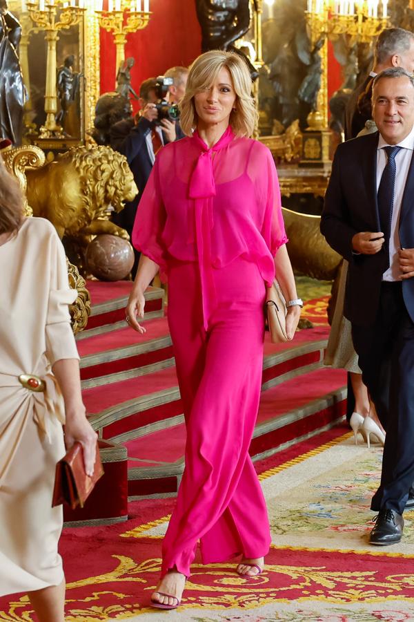 Los looks del besamanos en el Palacio Real: Susanna Griso.