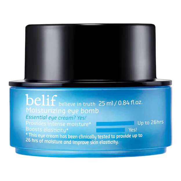 Moisturizing Eye Bomb Crema de Contorno de ojos de Belif.