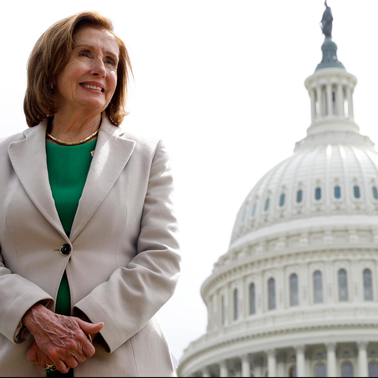 Nancy Pelosi, la mujer más importante de la política de EE.UU./getty