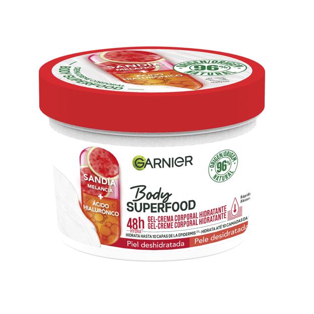 Body Superfood de sandía de Garnier tiene un olor irresistible.