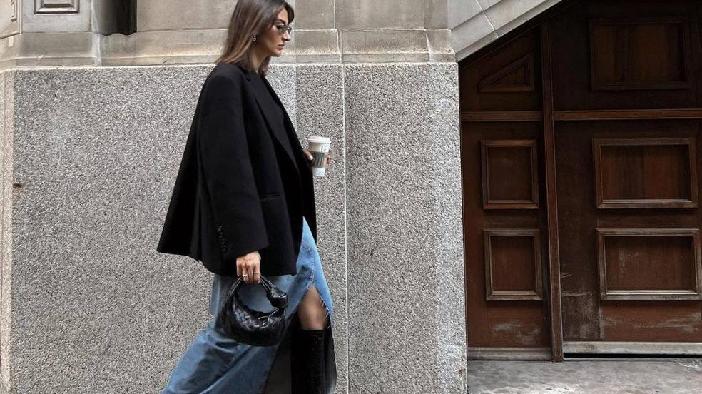 10 faldas denim midi y largas con las que irás estilosa y a la última sin esfuerzo