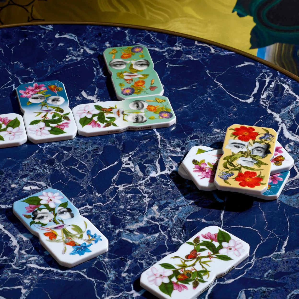  Elegante juego de vajilla para restaurante de lujo y hogar,  juegos de vajilla de 14 piezas, juego de vajilla de cerámica, juego de  vajilla de platos, combinación completa de porcelana, platos