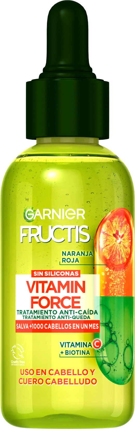 Cabello styling: Fructis Tratamiento Anti-Caída Vitamin Force de Garnier