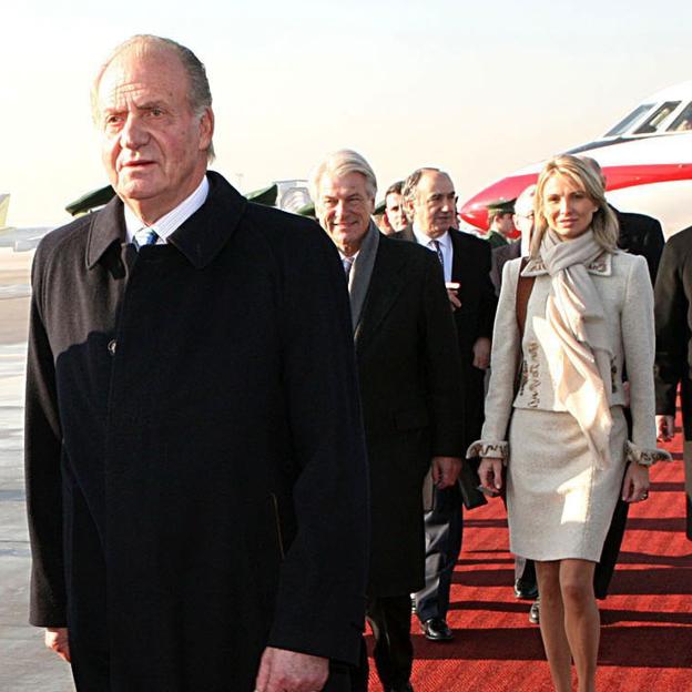 Juan Carlos I y Corinna Larsen.