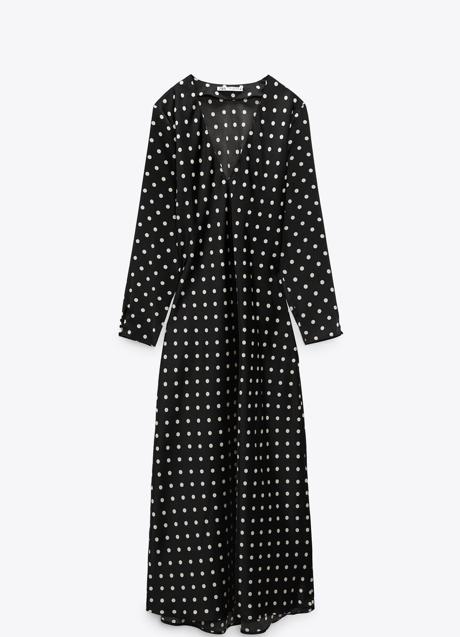 Vestido de Zara, 35,95€.