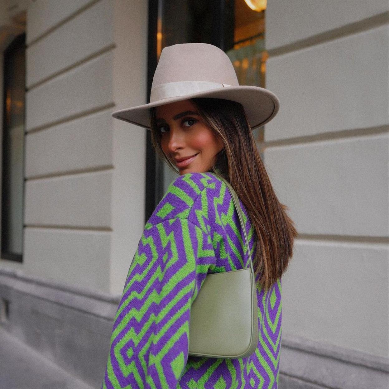 La influencer María Fernández-Rubíes con cabello teñido./@mariafrubies