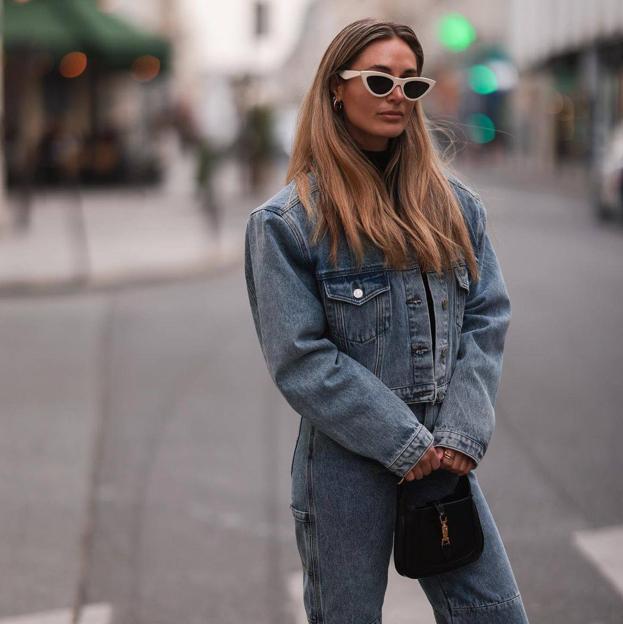 Los total look denim de Mango con los que irás estilosa a diario y estarás lista en un minuto