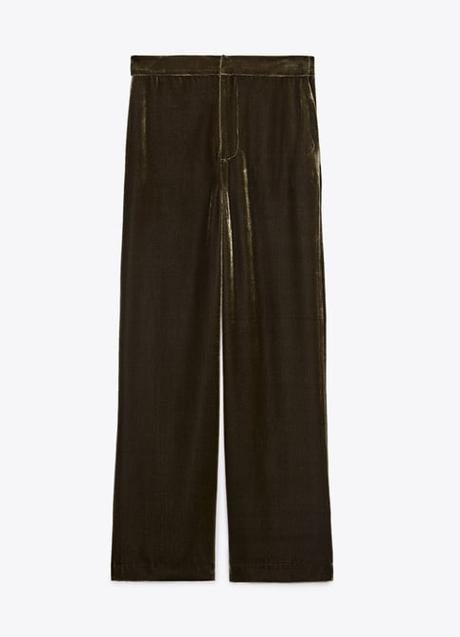 Los pantalones de terciopelo de Zara.