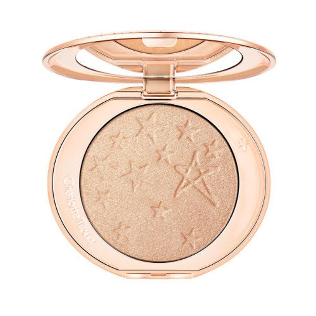 Hollywood Glow Glide Face Architect Highlighter en Champagne Glow de Charlotte Tilbury.