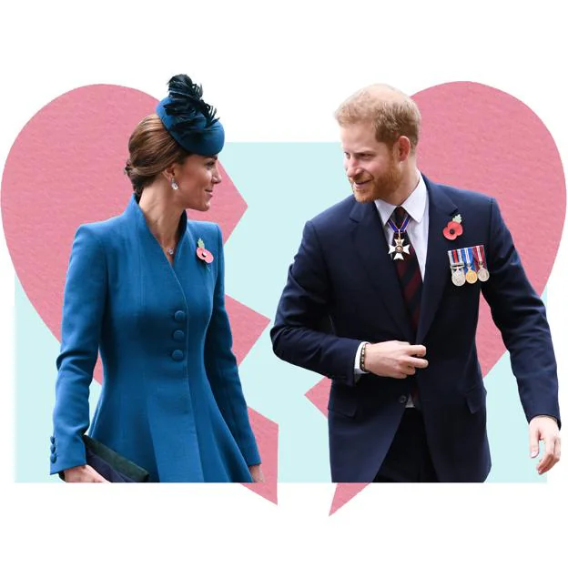 Kate Middleton y el príncipe Harry tenían una elación cercana hasta que llegó Meghan Markle.