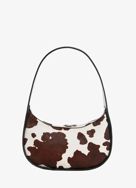 Bolso estampado de Mango, 49,99€.