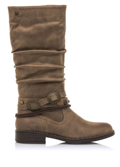 Botas planas de Mustang, 55,99€.